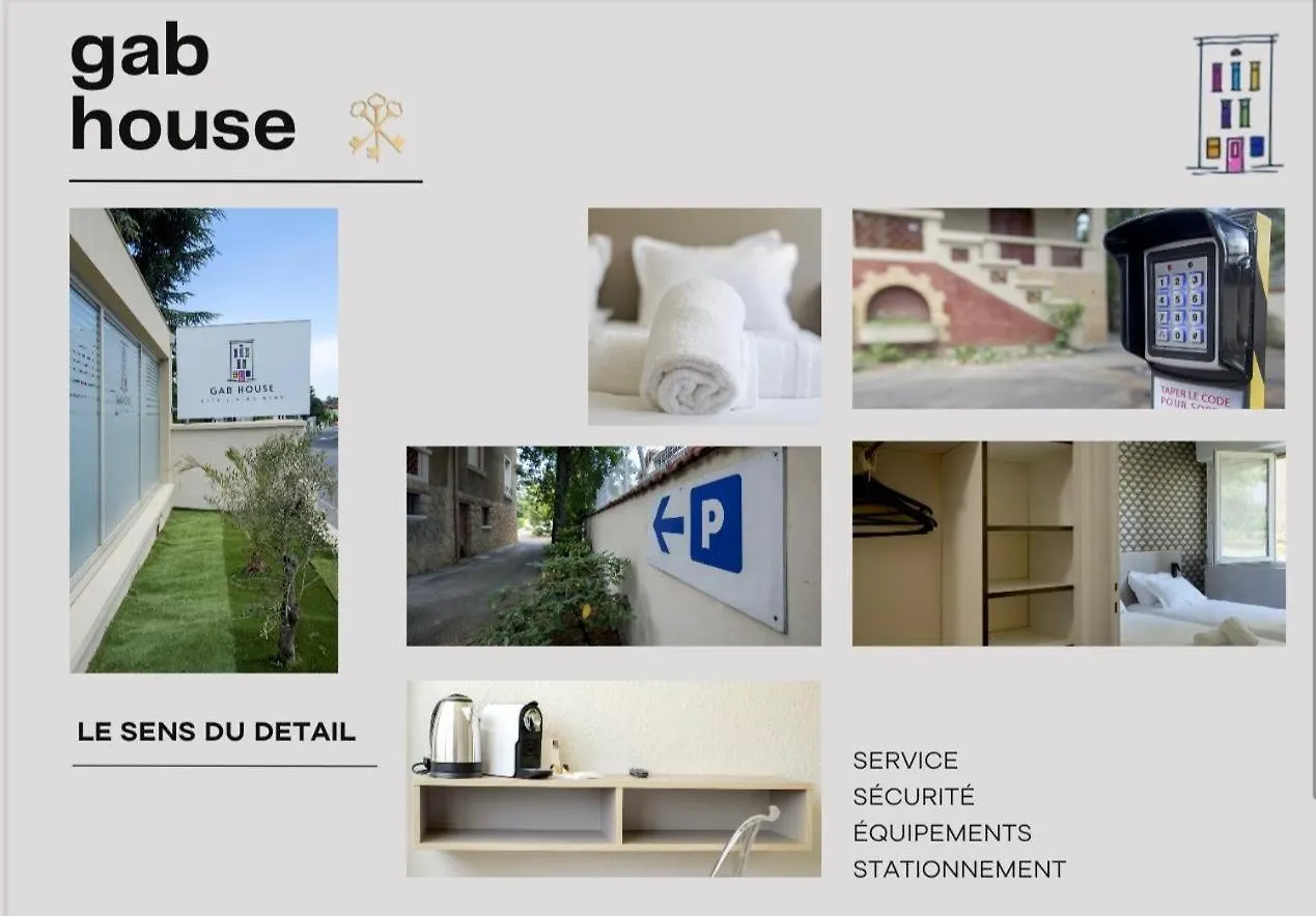 Gab House - Lyon Bron - Eurexpo City Living Stay Hotel