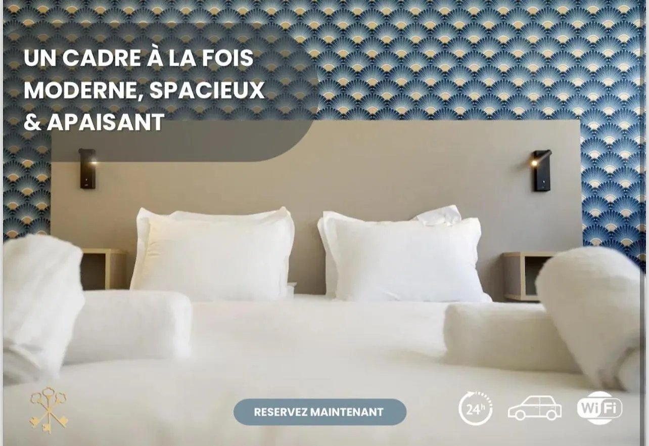 Hotel Gab House - Lyon Bron - Eurexpo City Living Stay France